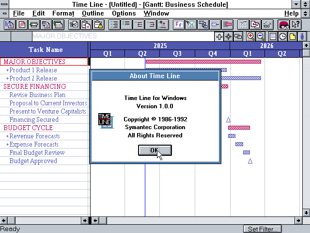 Time Line 1.0 for Windows