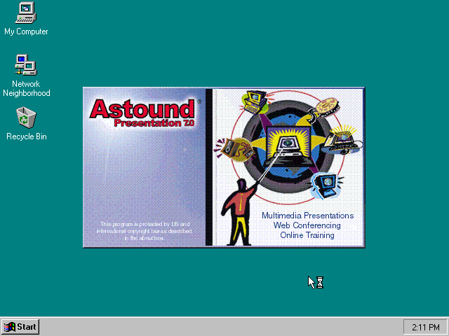 Astound Presentation 7.0 - Splash