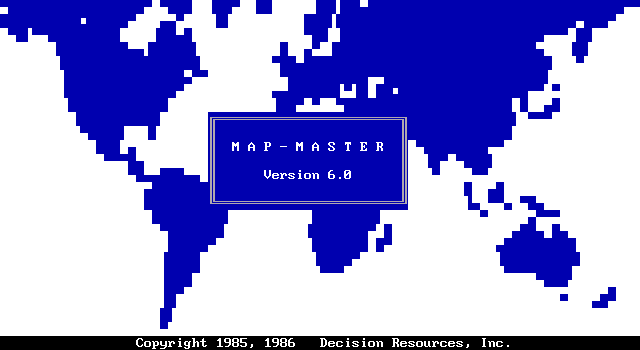 Map-master 6.0 - Splash
