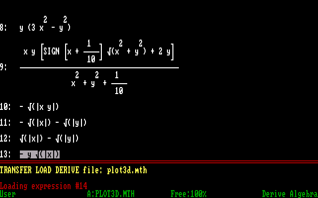 Derive 2.01 - Edit