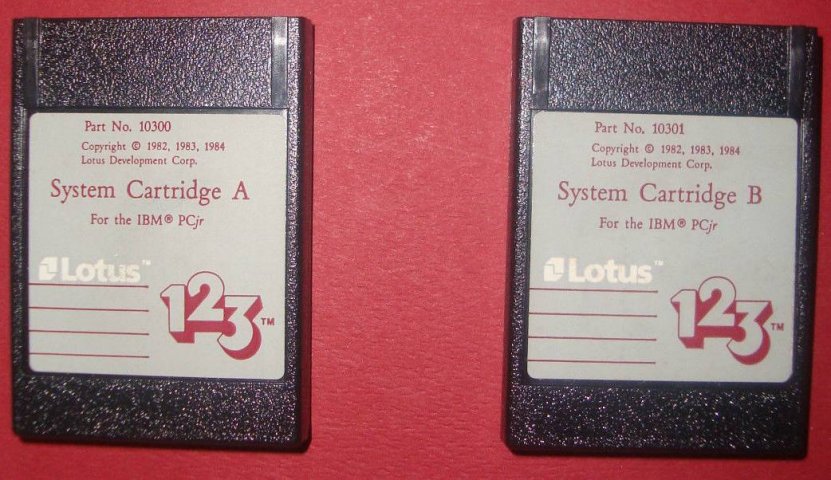 Lotus 1-2-3 for the IBM PCjr