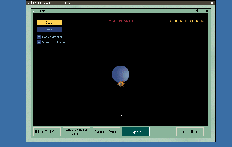 Blowing up Earth