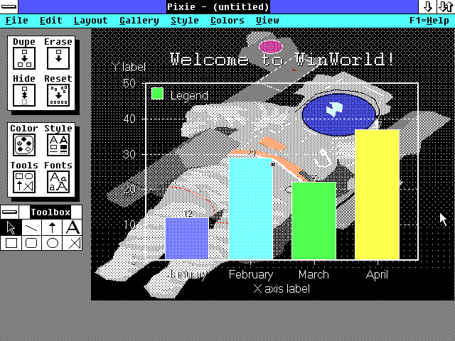 Zenographics Pixie 1.02 - Graph 1