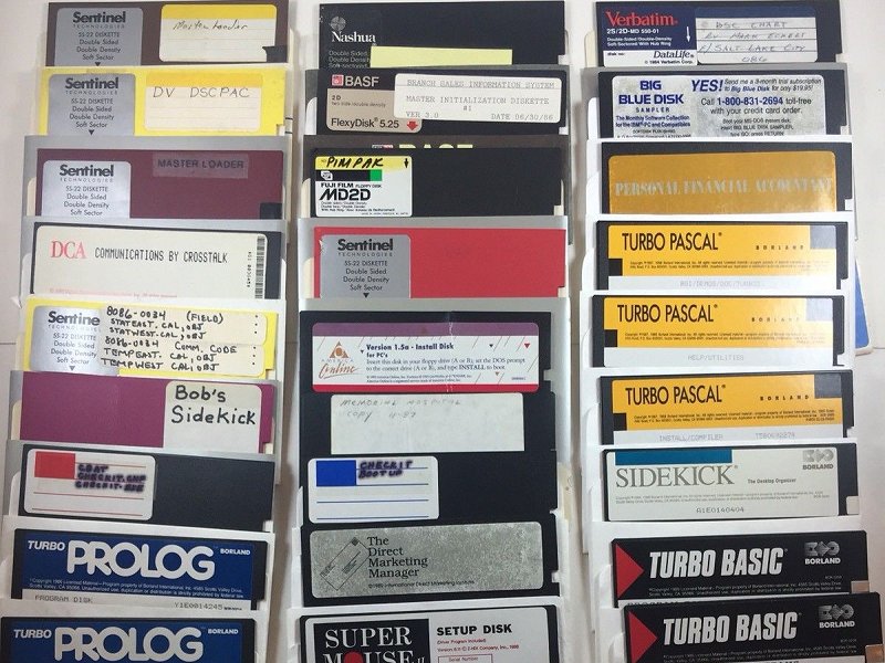 Software Photo Database - Borland Turbo Prologo - Lot