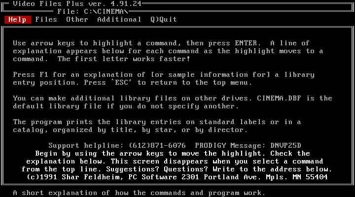 Video Tape File System Plus - Splash