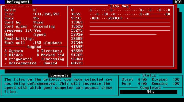Disk Technician Gold 1.01 - Defrag