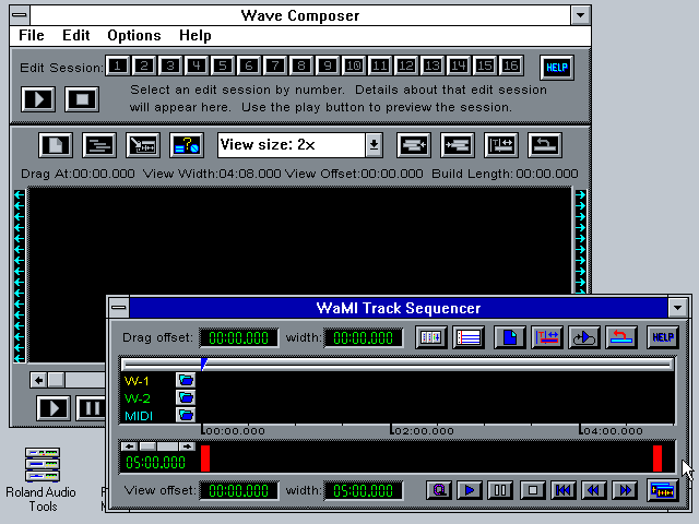 Roland Audio Tools 3.7 - Tools 3