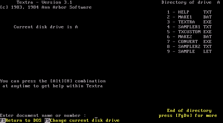 Textra 3.1 - Splash