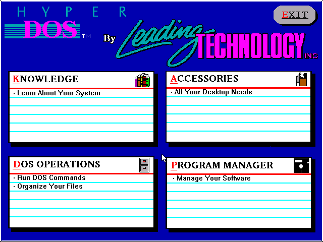 HyperDOS 1.1 - Main