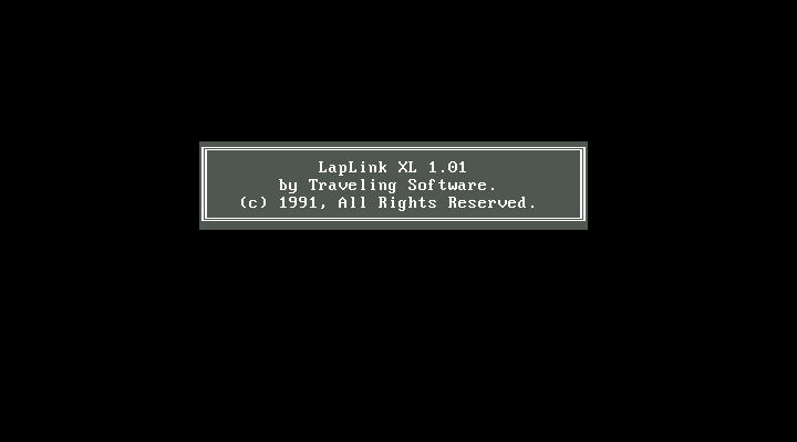 LapLink XL 1.01 - Splash