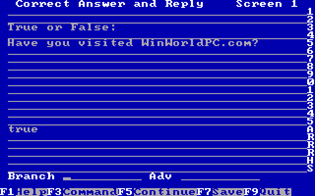 IBM Private Tutor 2.00 - Edit
