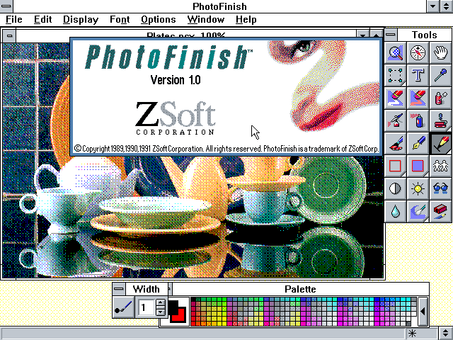 PhotoFinish 1.0 - About