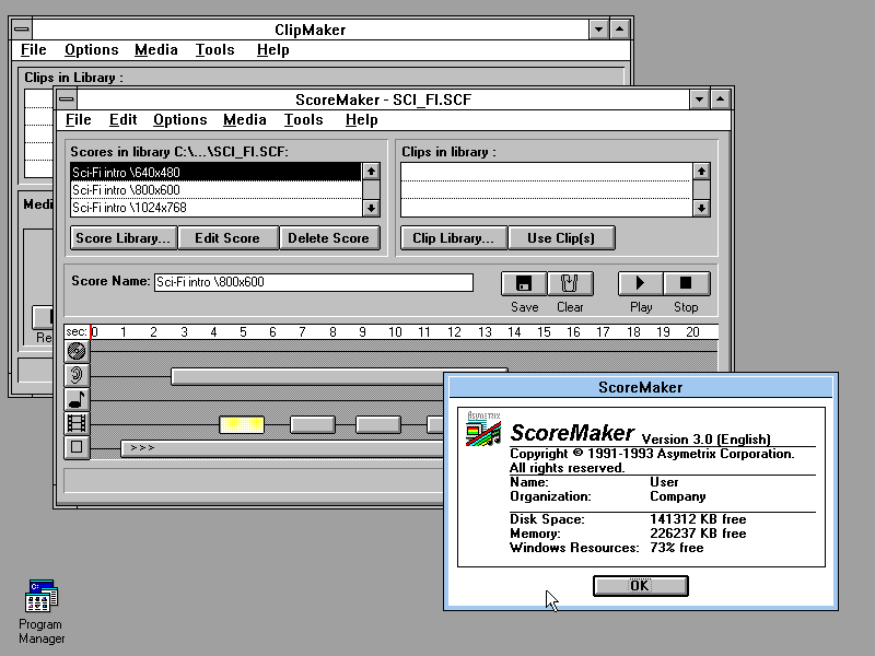 Asymetrix MediaBlitz 3.0 for Windows