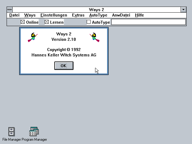 Ways 2.10 - About