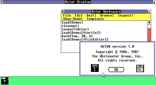 Actor 1.0 - Startup