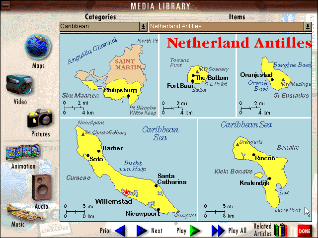 Mindscape Complete Reference Library 3.5.0 - Maps