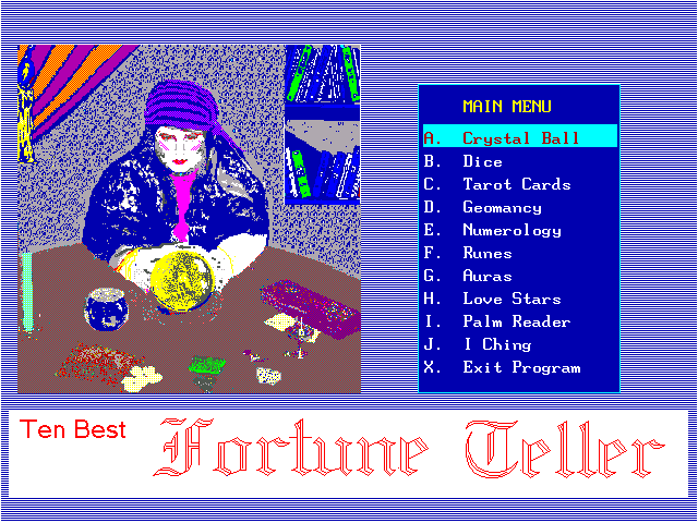 The 10 Best Fortune Teller - Main Menu