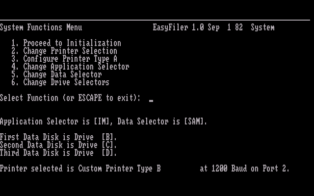 EasyFiler 1.0 - Startup
