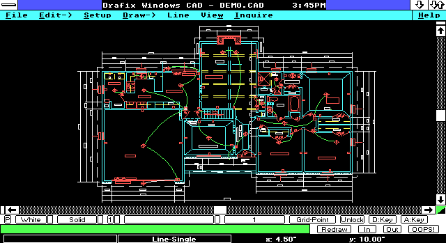 Drafix 1.0 for Windows - Edit