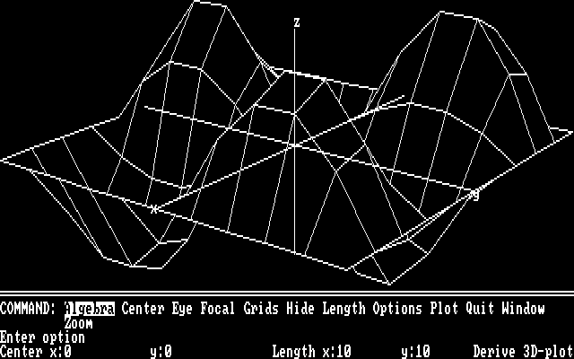 Derive 2.01 - Plot