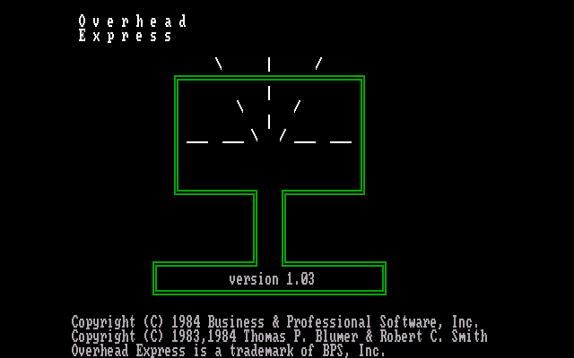 Overhead Express 1.03 - Splash