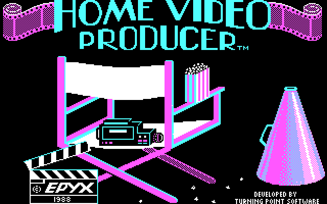 Home Video Producer for IBM PC - Splash