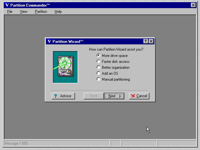 Partition Commander 1.01 - Wizard