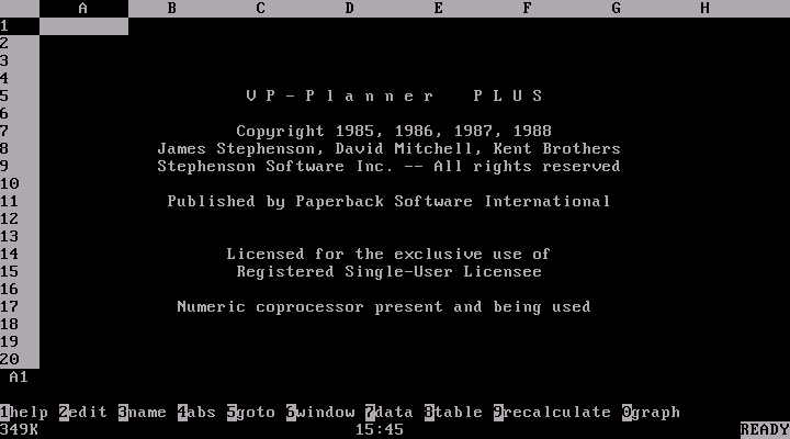VP-Planner Plus - Splash