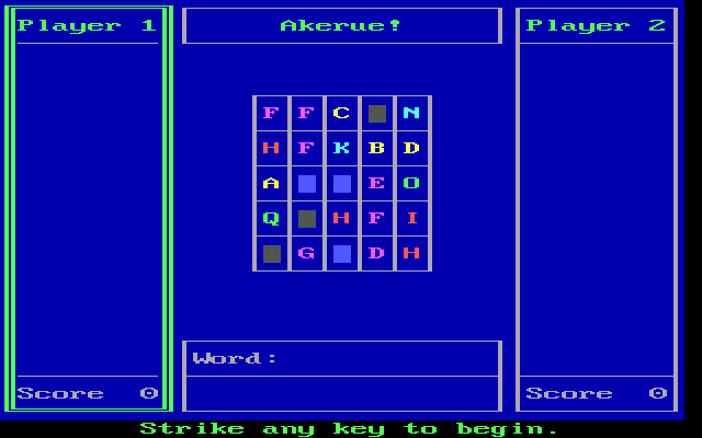 Lightning Word Wizard 1.00 - Sample Program 1