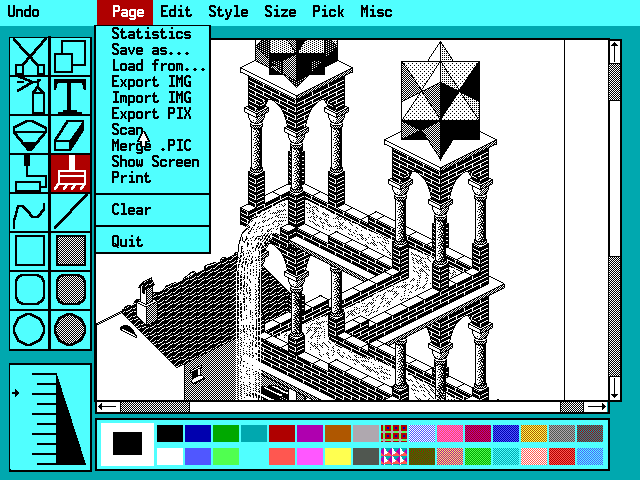 PC Paintbrush Plus 1.68 - Edit