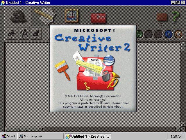 Creative Writer 2 - Splash