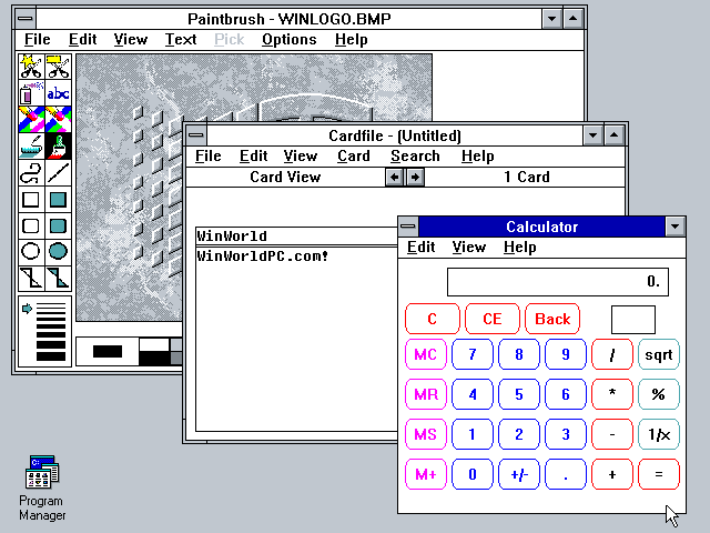 Microsoft Windows 3.1 - Applications