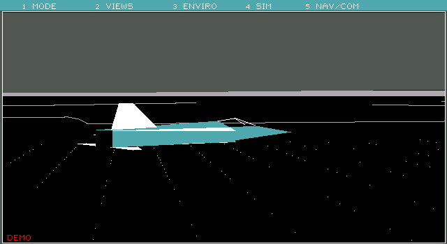 Microsoft Flight Simulator 4.0b - Outside View