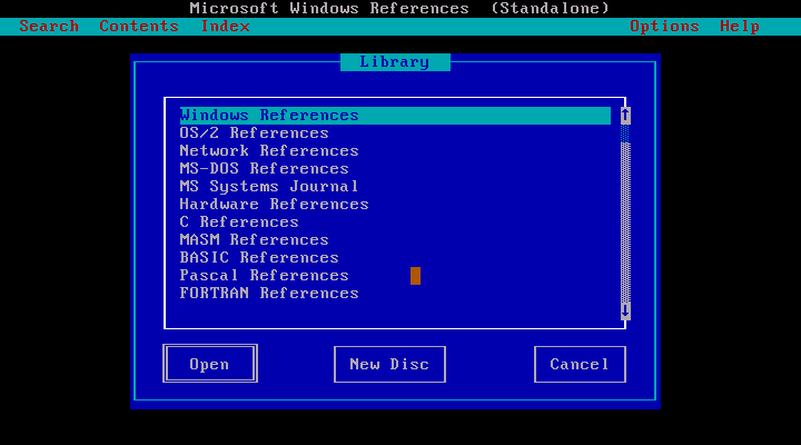 Microsoft Programmers Library 1.3 - Library