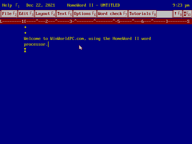 HomeWord II 1.20 - Edit