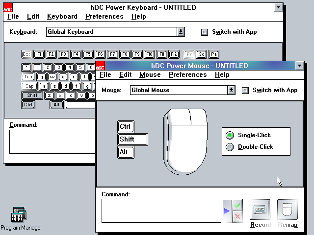 hDC Power Launcher 1.0 - Keyboard Mouse