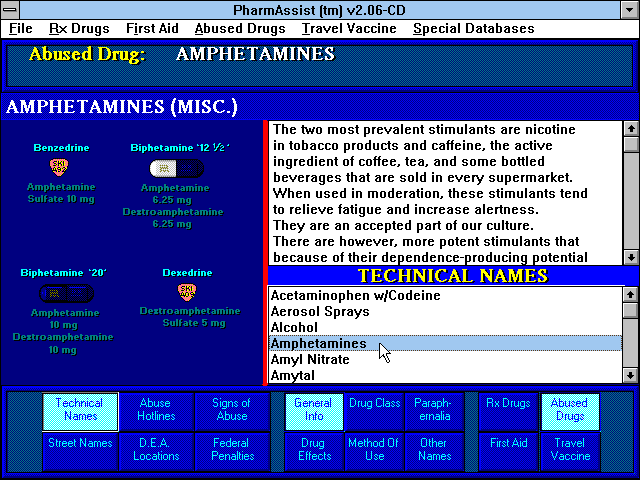SoftKey PharmAssist 2.06 - Drugs