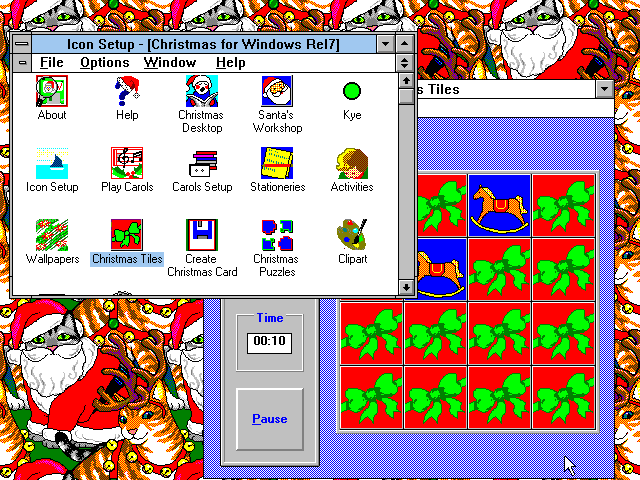 Xmas for Windows v8 - Progam Manager