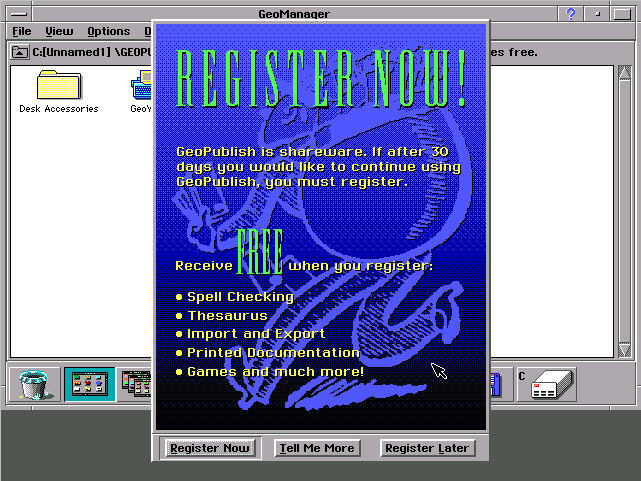 GeoPublish 2.01 - Shareware
