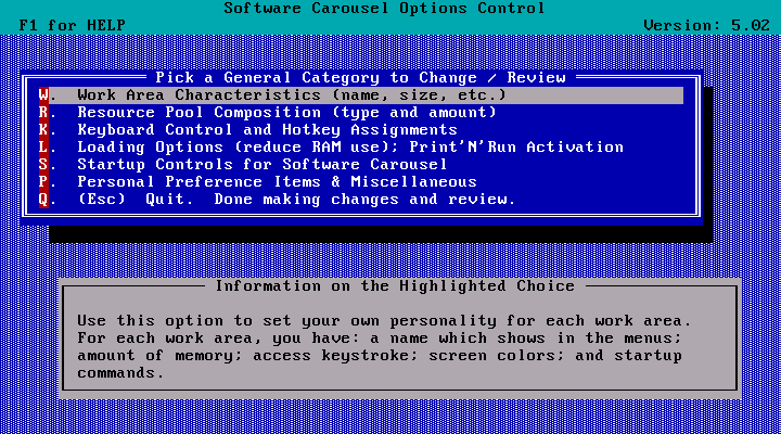 Software Carousel 5.0 - Control