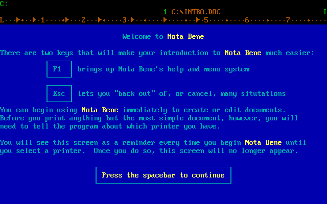 Nota Bene 3.0 - Welcome