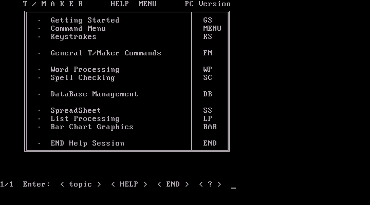T-Maker 4.03 - Help