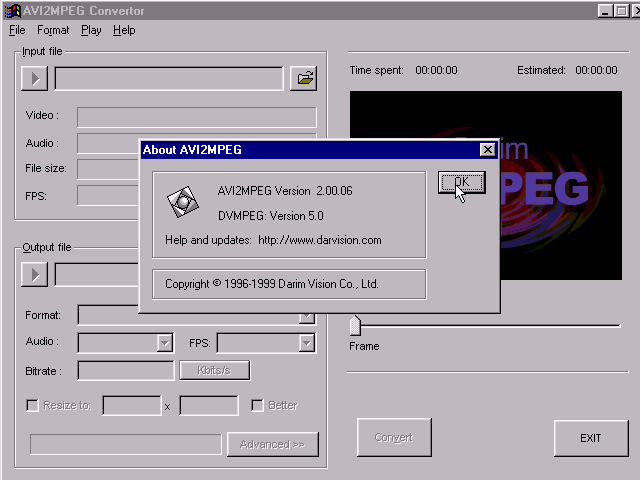 DVMPEG 5.0 - About