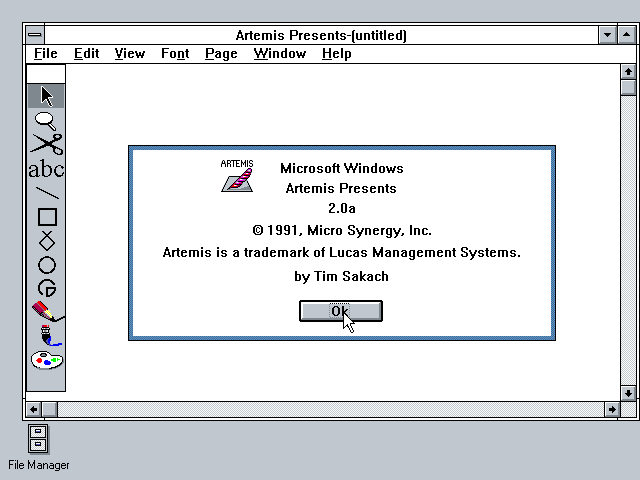 Artemis Presents 2.0a - About