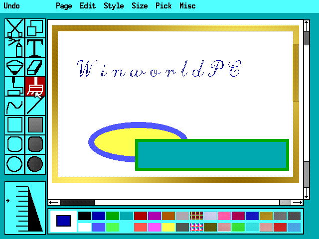 PC Paintbrush 3.77 - Edit