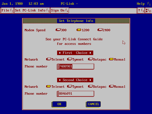 PC-Link 1988 - Dial