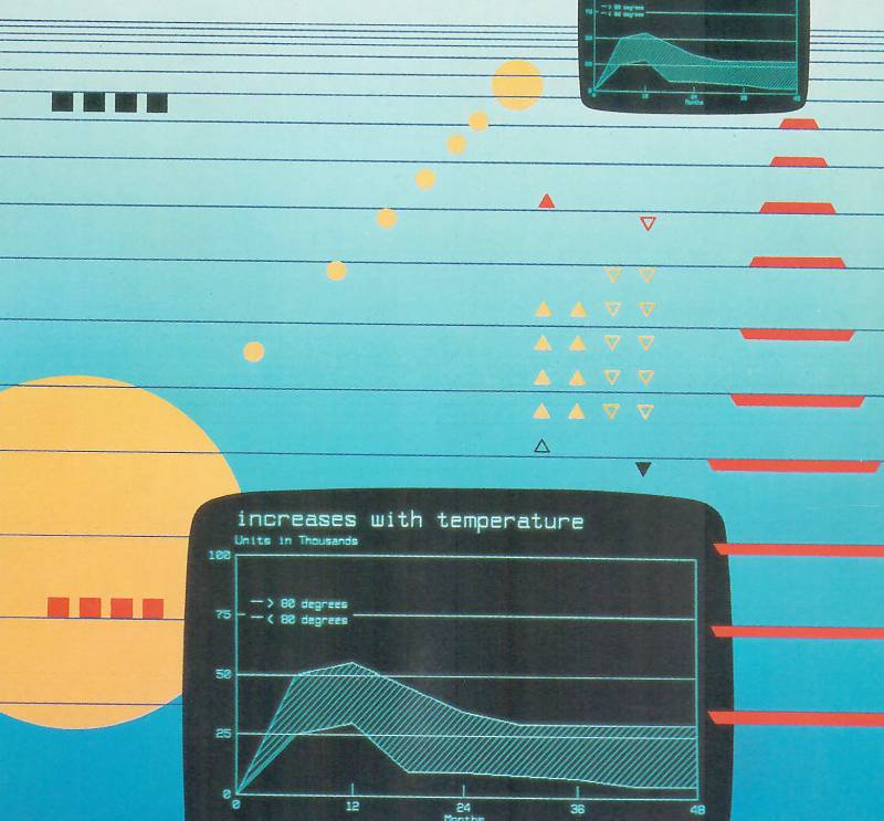 IBM Personal Computer Graphics Terminal Emulator 1.00 - Art
