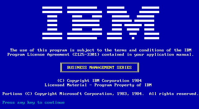 IBM Business Management Series - Splash 1