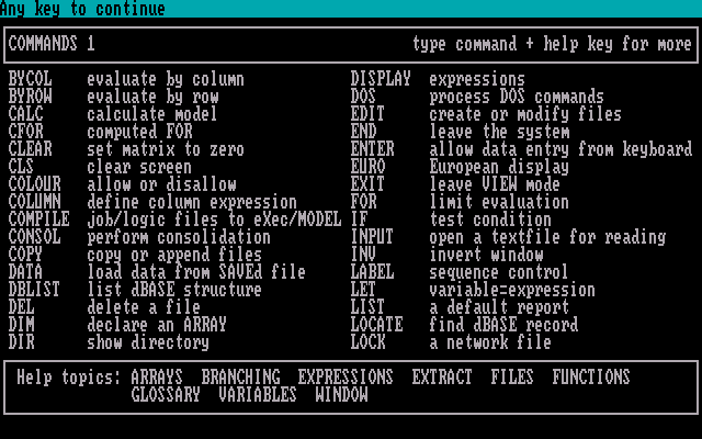 MasterModeller 2.2 - Help