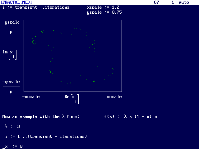 MathSoft MathCAD 2.5 - Edit